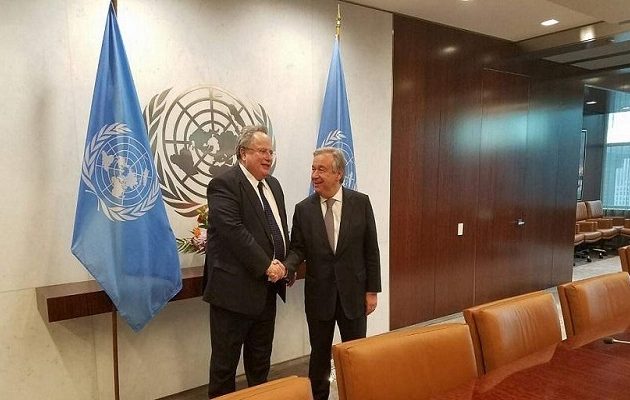 Στη Γενική Συνέλευση του ΟΗΕ στη Ν. Υόρκη ο Κοτζιάς – Ποιους θα συναντήσει