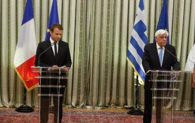 Μακρόν σε Παυλόπουλο: Η Ευρώπη δεν θα διατηρούσε την ενότητά της εάν έφευγε η Ελλάδα