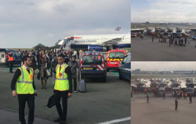 Πανικός στο Παρίσι: “Άμεση απειλή” σε αεροσκάφος το ανάγκασε σε αναγκαστική προσγείωση (βίντεο)