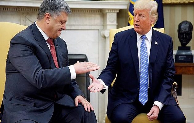 Tραμπ σε Ποροσένκο: Η Ουκρανία σημείωσε σημαντική πρόοδο