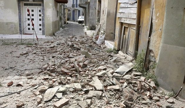43 εκατ. στη Λέσβο για την αποκατάσταση των ζημιών του σεισμού