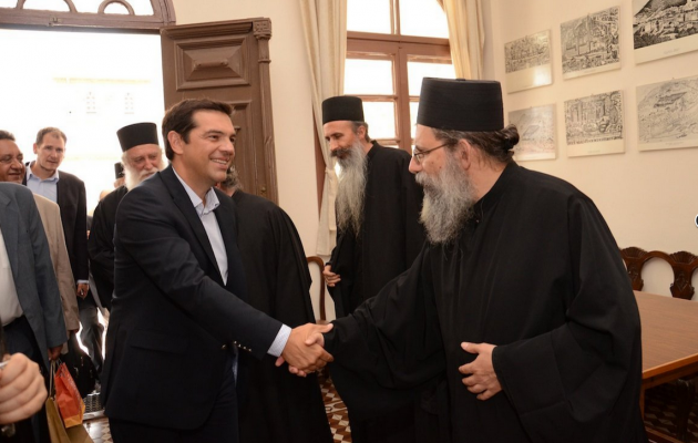 Παιχνίδια ζηλωτών πίσω από το “εμπάργκο” του Αγίου Όρους στον Τσίπρα