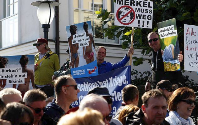 Έτοιμη να κάνει διψήφια έκπληξη η  Εναλλακτική για τη Γερμανία (AfD) στις εκλογές της Κυριακής