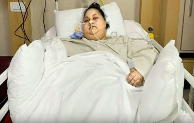 Πέθανε η βαρύτερη γυναίκα του κόσμου – Ζύγιζε 500 κιλά