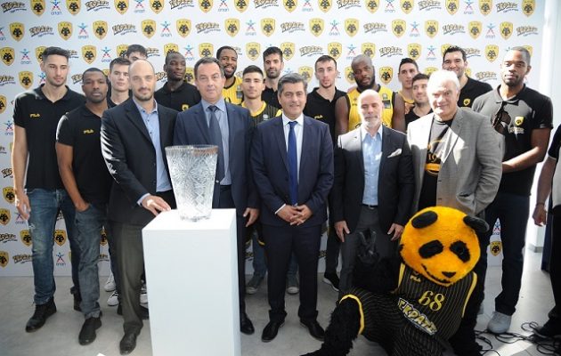 Όμιλος ΟΠΑΠ και ΑΕΚ B.C. μαζί και στην αγωνιστική περίοδο 2017-18 (βίντεο)