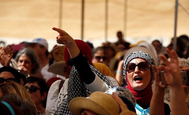 Mέση Ανατολή: Πορεία 8.000 γυναικών για την ειρήνη (βίντεο)