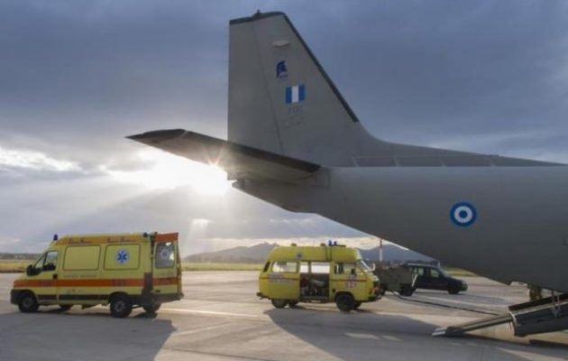 Στην Αθήνα μεταφέρθηκε η κοπέλα από την Κρήτη που έχασε το χέρι της σε τροχαίο