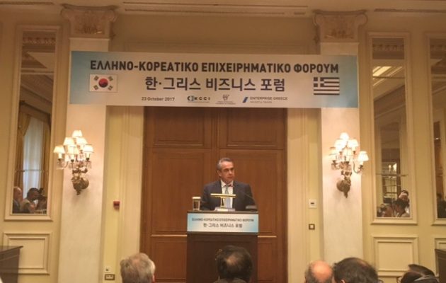 Μίχαλος: Νέες προοπτικές για την αύξηση των Ελληνο-κορεατικών εμπορικών σχέσεων