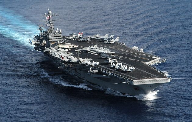 Μήνυμα στρατιωτικής ισχύος από Τραμπ: “Φορτώνει” με αεροπλανοφόρα τον Ειρηνικό Ωκεανό