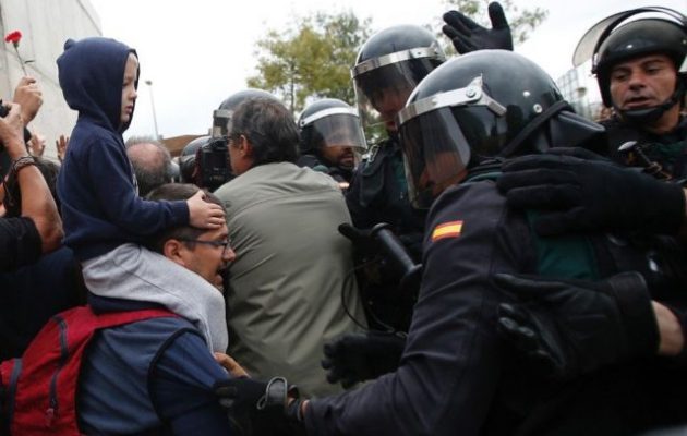 460 τραυματίες από την αστυνομική καταστολή στην Καταλονία