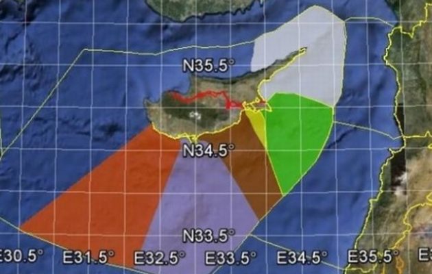 Η Κύπρος καθορίζει ΑΟΖ στα βόρεια θαλάσσια σύνορά της με την Τουρκία