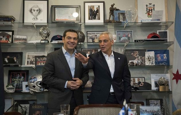 Δήμαρχος Σικάγο για Τσίπρα: Είσαι σημαντικός προοδευτικός ηγέτης