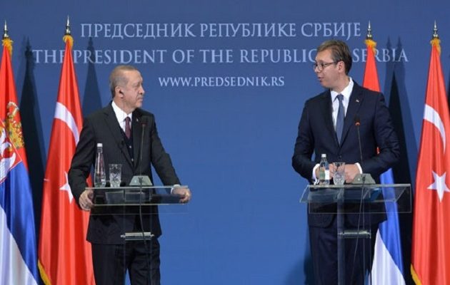Συνάντηση Ερντογάν – Βούτσιτς στο Βελιγράδι – Ποιες συμφωνίες υπέγραψαν