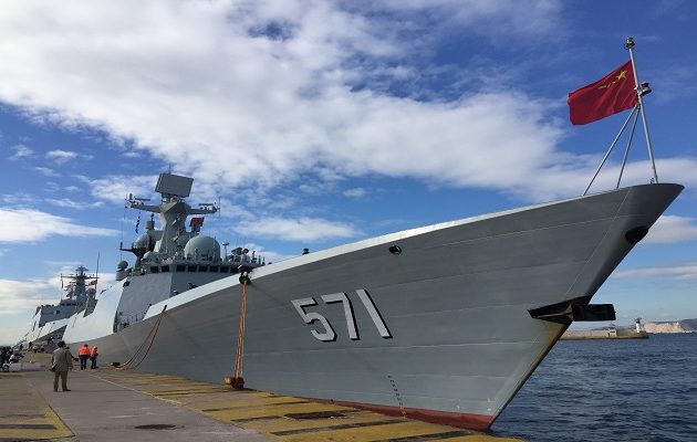 Το κινεζικό Ναυτικό στον Πειραιά – Τρία πολεμικά πλοία κατέπλευσαν στο μεγάλο λιμάνι
