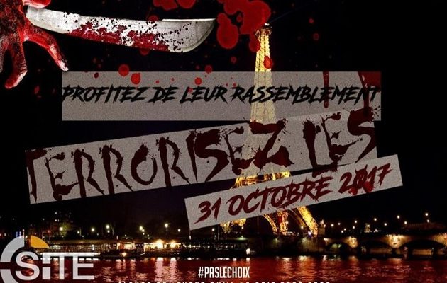 “Tρομοκρατήστε την 31η Οκτωβρίου” – Τo Iσλαμικό Κράτος απειλεί με επιθέσεις σε όλη την Ευρώπη