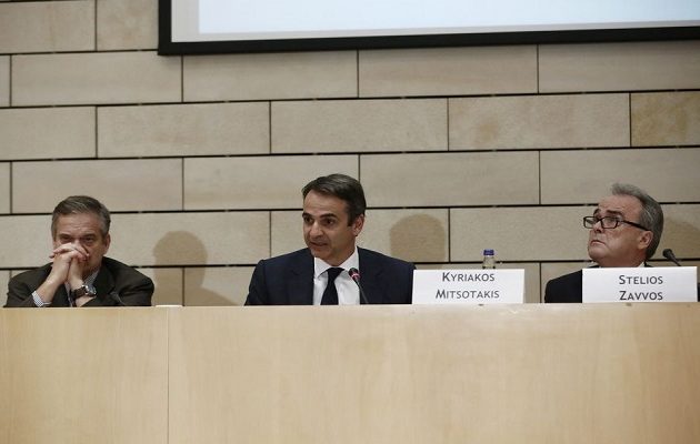 O Mητσοτάκης μίλησε για τις γερμανικές εκλογές με ακροατή τον Σημίτη (φωτο)