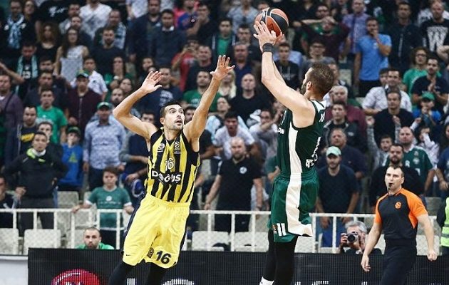 Ευρωλίγκα: Με σούπερ Παππά ο Παναθηναϊκός κέρδισε τη Φενέρ με 70-68