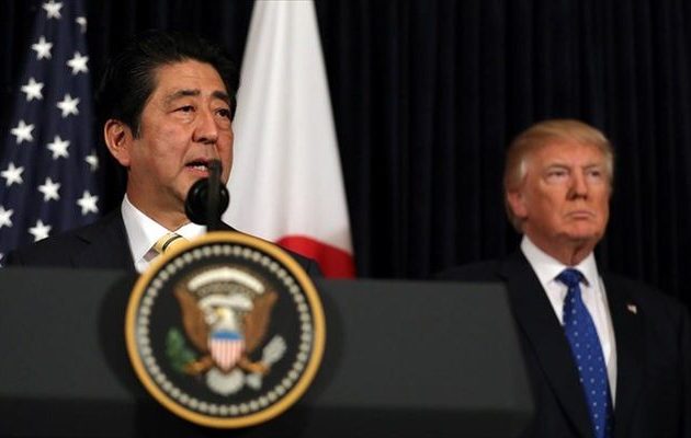 Πανίσχυρος ο Άμπε, “συντάσσεται” δυναμικά στο πλευρό των ΗΠΑ έναντι του κοινού εχθρού