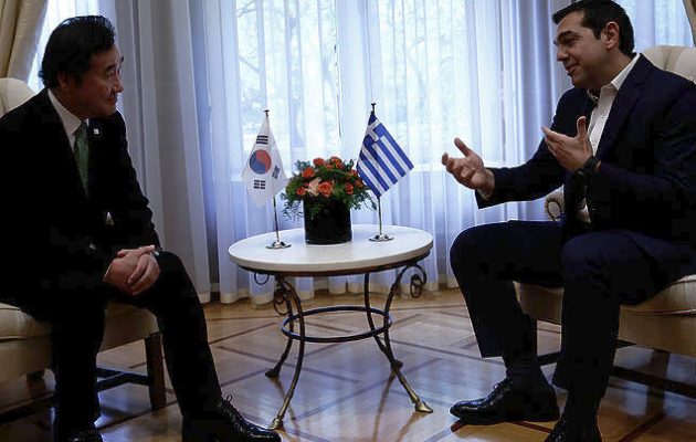 Τσίπρας: Σημαντικά δυναμική η συνεργασία με τη Ν. Κορέα