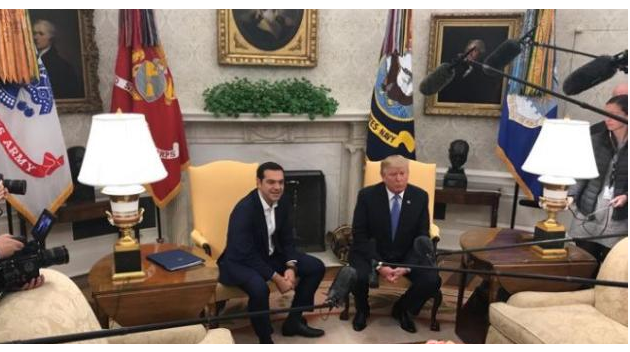Στο Λευκό Οίκο ο Τσίπρας: Κρίσιμο τετ α τετ με Τραμπ – Συμμαχία για επενδύσεις και άμυνα
