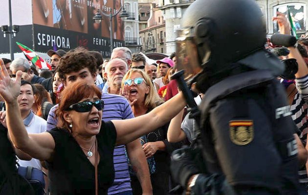 844 οι τραυματίες, από την αστυνομική καταστολή στην Καταλονία