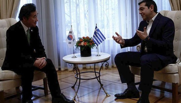 Τσίπρας και Λι Νακ Γιον: Μοιραζόμαστε κοινές ανησυχίες για την ασφάλεια και τις διεθνείς προκλήσεις