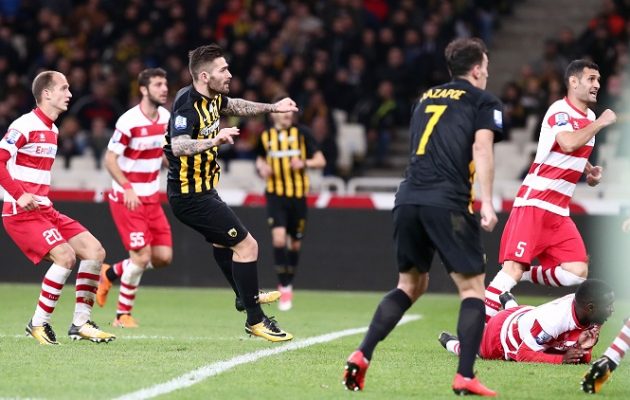 Η ΑΕΚ επέστρεψε στην κορυφή της βαθμολογίας – Νίκησε 3-0 τον Πλατανιά