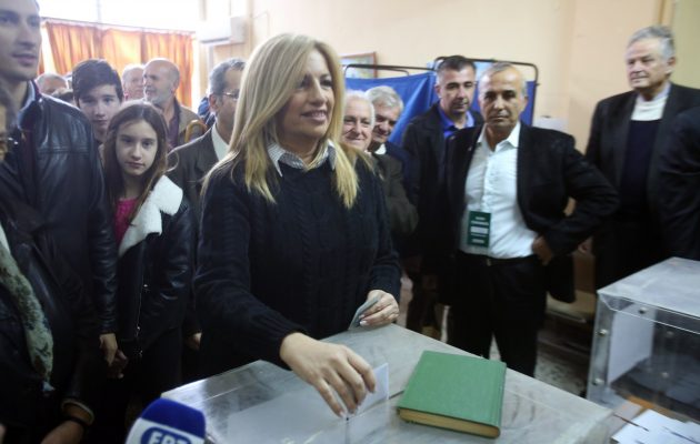 Ψήφισε η Φώφη Γεννηματά: “Μαζί τολμήσαμε, μαζί πετύχαμε, μαζί τώρα για την νίκη”