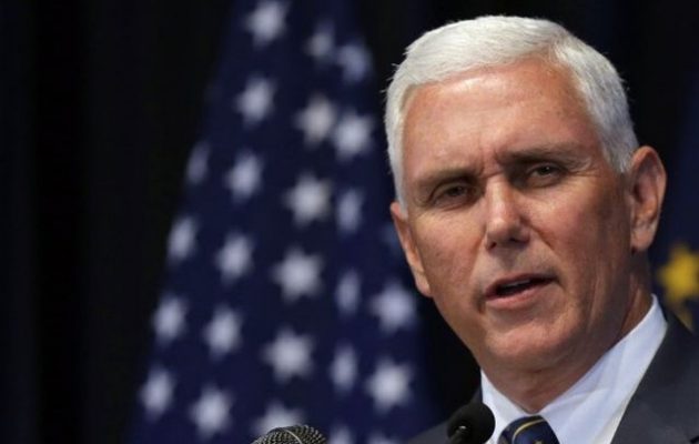 Μάικ Πενς: Η αμερικανική κυβέρνηση είναι έντονα ανήσυχη για τις συλλήψεις στην Τουρκία