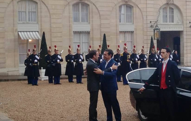 Σε επιτάχυνση των γαλλικών επενδύσεων συμφώνησαν Τσίπρας – Μακρόν