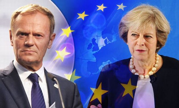 Τουσκ και Μέι θα συναντηθούν την Παρασκευή γιατί έχει “πολλή δουλειά” το BREXIT
