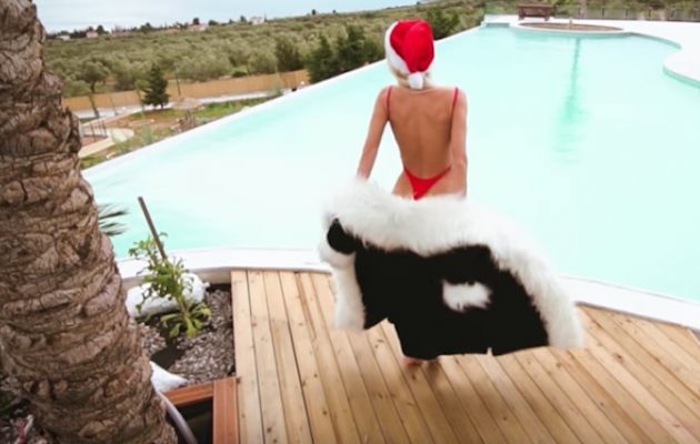 H Ασημίνα Ιγγλέζου “αγιοβασιλίτσα κόλαση” (βίντεο)