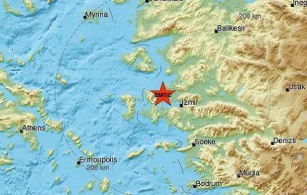 Χριστουγεννιάτικο ξύπνημα με σεισμό 4,7 Ρίχτερ σε Χίο και Λέσβο