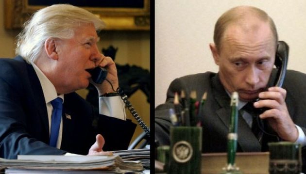 Πούτιν και Τραμπ μίλησαν τηλεφωνικά για τη Βόρεια Κορέα