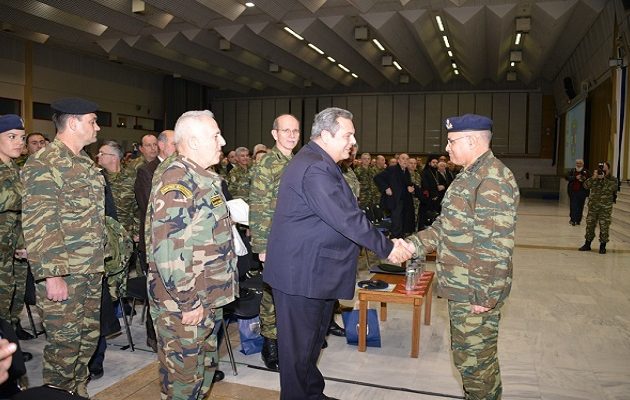 Αυστηρό μήνυμα Καμμένου στην Τουρκία: Η απάντησή μας είναι Μολών Λαβέ