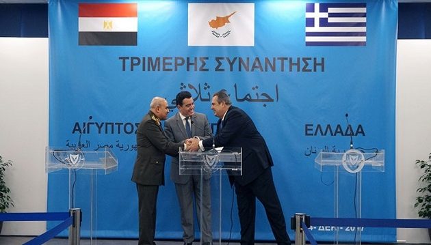 Συμμαχία  Ελλάδας, Κύπρου, Αιγύπτου για Άμυνα: Συμφωνίες στενότερης συνεργασίας