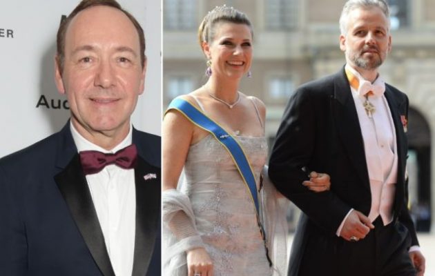 «Λυσσάρης» ο Κέβιν Σπέσι – “Χούφτωσε” στα Νόμπελ τον σύζυγο της πριγκίπισσας της Νορβηγίας
