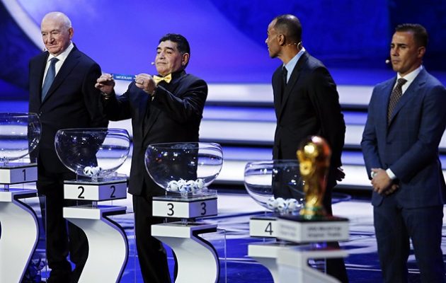 Ποιοι είναι οι 8 όμιλοι του Μουντιάλ της Ρωσίας- Τι έβγαλε η κληρωτίδα