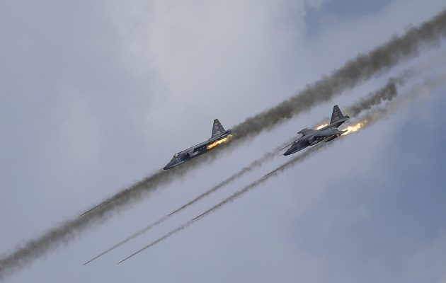 Ρωσικά αεροπλάνα βομβάρδισαν τους ισλαμιστές στη νοτιοδυτική επαρχία Νταράα της Συρίας