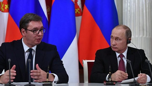 Συνεργασία Πούτιν – Βούτσιτς στην ενέργεια