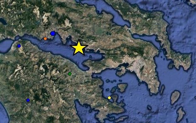Σεισμός αισθητός σε Αθήνα και Πειραιά στις 06.02 τα ξημερώματα