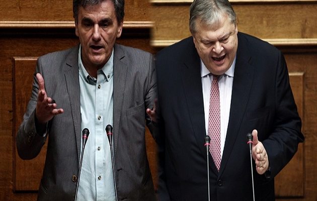 Τσακαλώτος σε Βενιζέλο: Aφού τα κάνατε όλα τόσο καλά πώς είστε τόσο αποτυχημένος