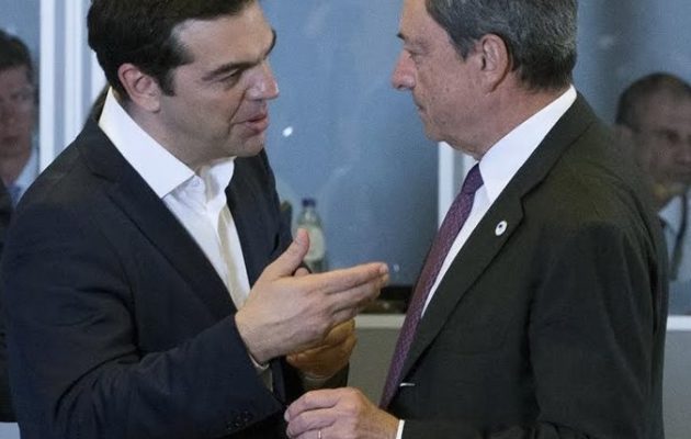 Ντράγκι: «Αλέξη θες τέταρτο μνημόνιο;» -Τσίπρας: «Να λείπει το βύσσινο»