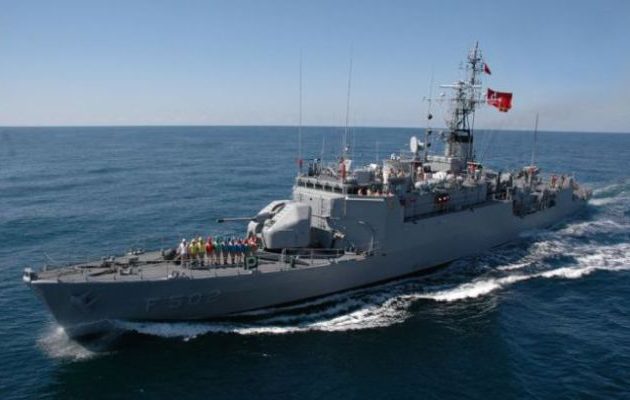 Πέρασε τον Καφηρέα το τουρκικό πολεμικό πλοίο που παρακολουθείται από την “Έλλη”