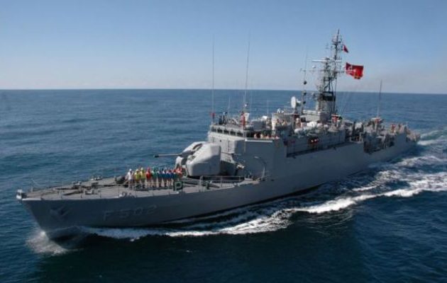 Πέρασε τον Καφηρέα το τουρκικό πολεμικό πλοίο που παρακολουθείται από την “Έλλη”