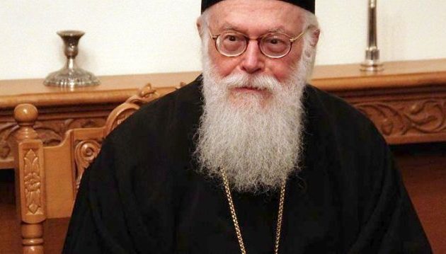Στον «Ευαγγελισμό» νοσηλεύεται ο αρχιεπίσκοπος Αλβανίας με ήπια συμπτώματα κορωνοϊού
