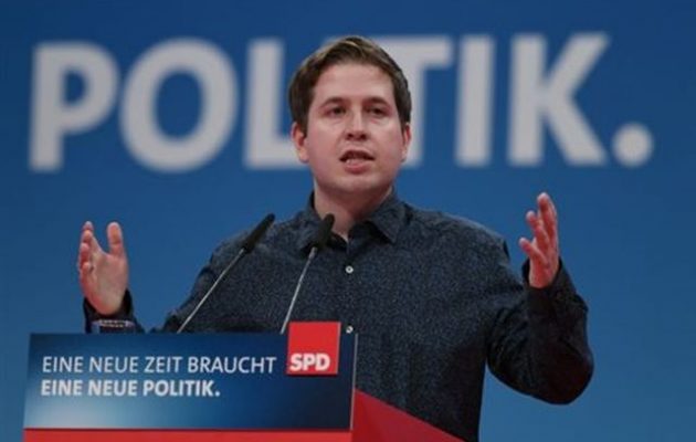 Ο “νεολαίος” του SPD πάει κόντρα στο κόμμα του – Επιμένει στο “όχι” για μεγάλο συνασπισμό στη Γερμανία