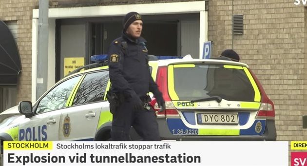 Έκρηξη στο Μετρό της Στοκχόλμης, με δύο τραυματίες