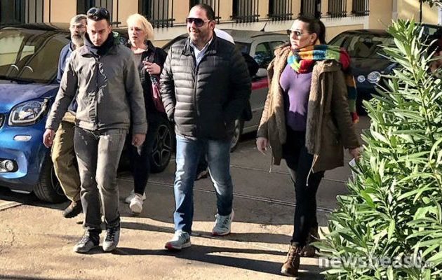 Στον εισαγγελέα συνοδεία αστυνομικών οδηγήθηκε ο Στέλιος Διονυσίου (βίντεο)