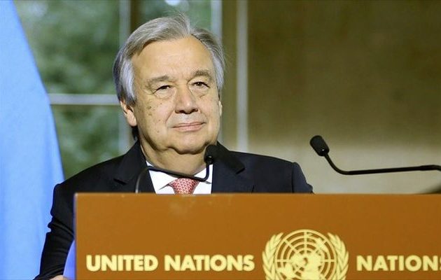 Γκουτέρες: Να “αποπυροδοτηθούν οι εντάσεις” στην κυπριακή ΑΟΖ